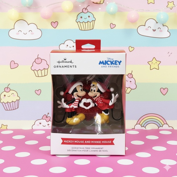 Mickey & Minnie Mouse Ornament - Picture 1 of 6